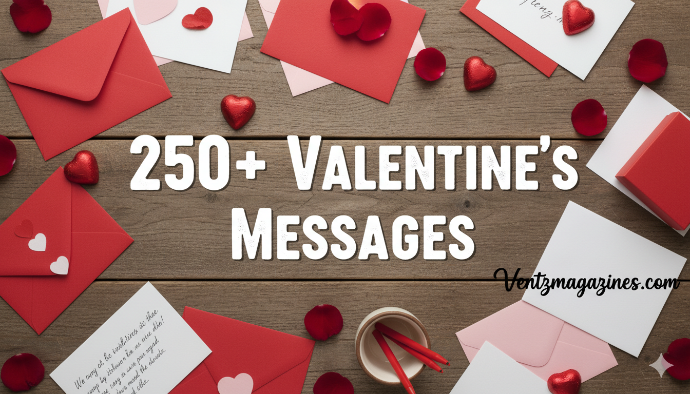 Best 250+ Valentine’s Day Card Messages – Cute, Funny & Romantic 2026