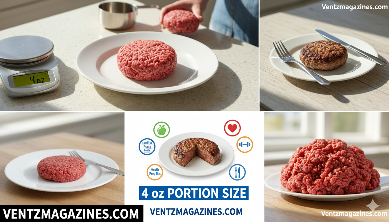 What Does 4 Oz of Ground Beef Look Like? Portion Size & Tips 2026