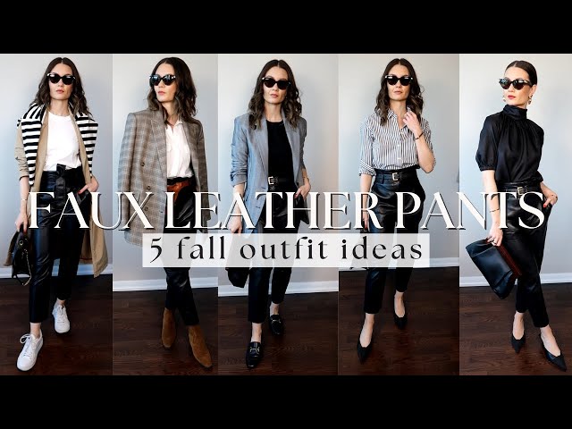 What to Wear with Leather Pants: Day to Night 2026
